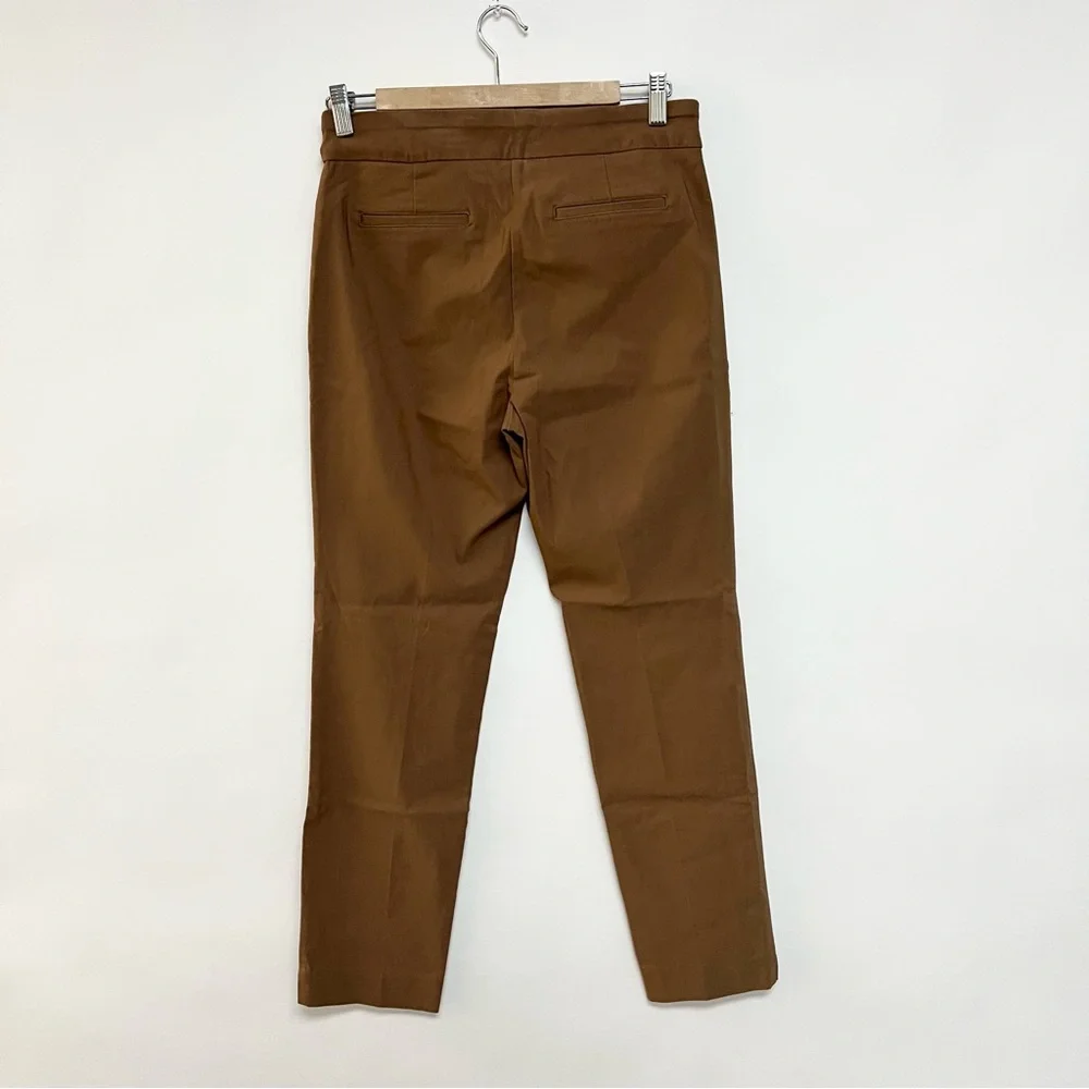 Charter Club Cambridge Skinny Slim Ponte Dress Pants Business Tapered Leg Size 8 - Picture 8 of 10